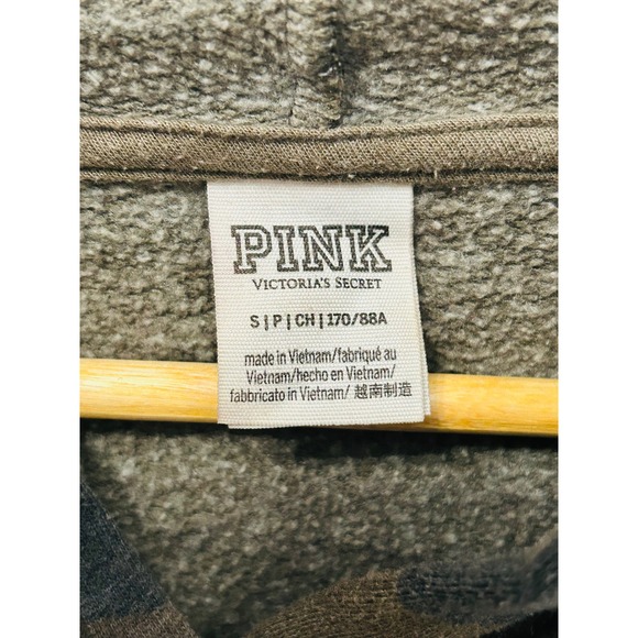 PINK Victoria's Secret Camouflage Hoodie Sweatshirt Women's Size S - Picture 3 of 3